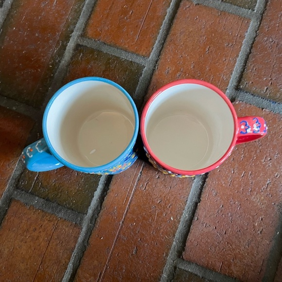 Handmade Coffee Mugs Set of 2 Myth Arts Made in Turkey - Picture 3 of 3